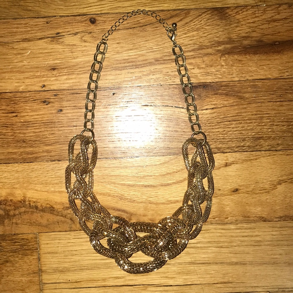 Gold Statement Neckalce